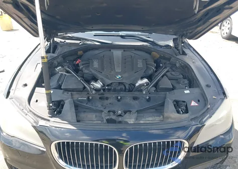 2012 BMW 750Li from USA, damaged, VIN WBAKB8C51CC964485